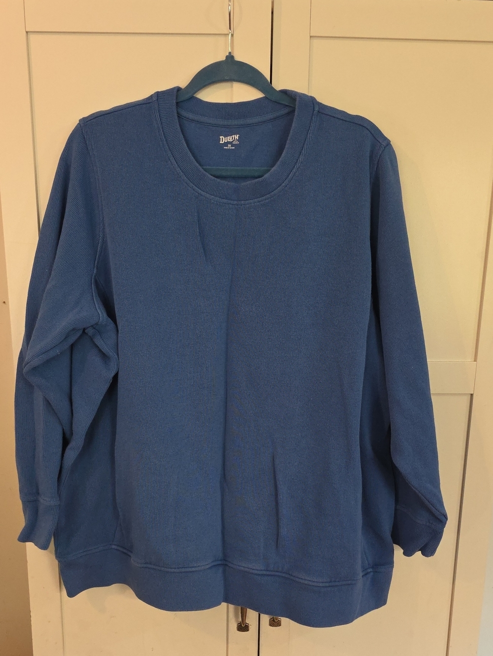 Duluth Trading Co Men's Crewneck Sweatshirt - Blue